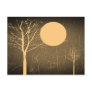 Vintage Moon night postcards