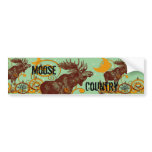 Vintage Moose Gifts bumper stickers