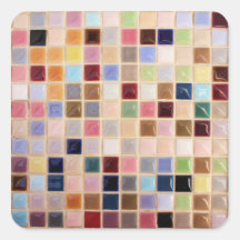Vintage Mosaic Tiles Sticker