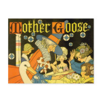 Vintage Mother Goose Reading Books to Children