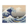 Vintage Mount Fuji and Wave Postcards