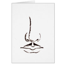 Vintage Moustache Blank