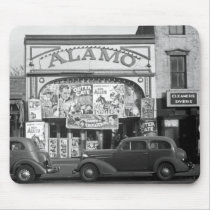 Vintage Movie Theatre Mouse Pad