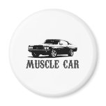 vintage muscle car magnets