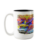 Vintage Muscle Cars Of Yesterday mugs