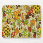 Vintage Mushrooms mousepads
