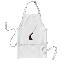 Vintage Music, Conductor's Hand Holding a Baton Aprons