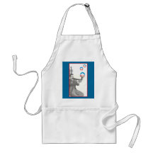 vintage musician fore Obama apron