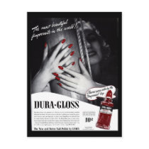 Vintage Nail Adv Postcard