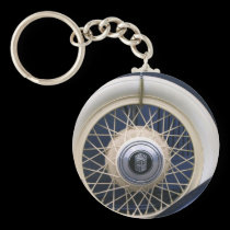 Vintage Nash Tire Keychain