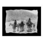 Vintage Native American Apache Post Card