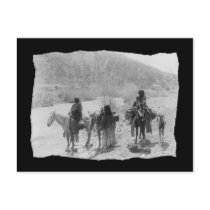 Vintage Native American Apache Post Card