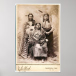 Vintage Native American Poster posters