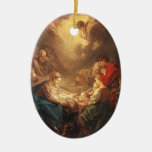 Vintage Nativity Christmas Ornament