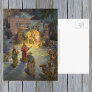 Vintage Nativity Scene with Visiting Magi Postcards