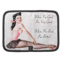 Vintage Naughty Ballerina Pin Up Girl Planner