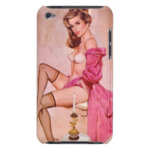Vintage Naughty Mistress Pin Up Girl iPod Touch Covers