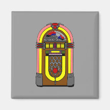 Vintage Neat-o Jukebox Magnet