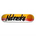 Vintage Nebraska Skate Deck