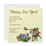 Vintage New Years Eve Invitation