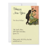 Vintage New Years Eve Invitation