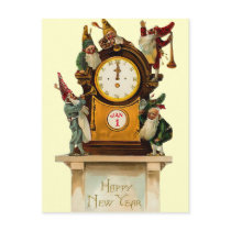 Vintage New Years Eve Postcard