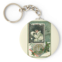 Vintage New Year's Key Chains