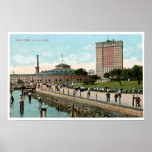 Vintage New York, Battery Park Poster