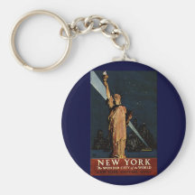 Vintage New York City Keychains