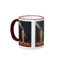 Vintage New York City Mug