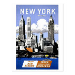 Vintage New York City Travel Post Card