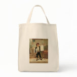 Vintage Newsboy Selling New York Herald, 1857 bags
