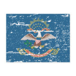Vintage NORTH DAKOTA Flag postcards