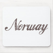 Vintage Norway Mouse Pad
