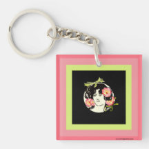 VINTAGE NOSTALGIA KEY CHAIN BY ARA DESIGNS