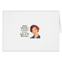 Vintage notecard