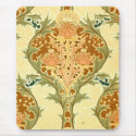 Vintage Nouveau Floral mousepads