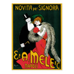 Vintage Novita per Signora Italian Fashion Couple Postcards