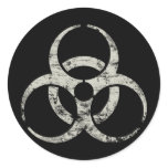 Vintage Nuclear Symbol stickers