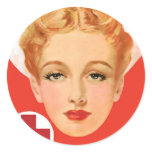 Vintage Nurse Sticker