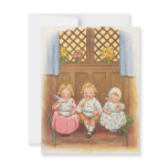 Vintage Nursery Rhymes Baby Shower Invitation