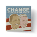 Vintage Obama Campaign Button