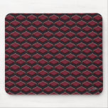 Vintage Ogee Red Berries mousepads
