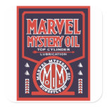 Vintage Oil sign reproduction stickers
