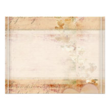Vintage, old fashioned design personalised invitations