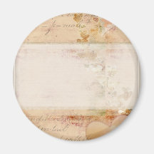 Vintage, old fashioned design magnet