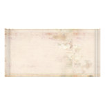 Vintage, old fashioned design personalized photo card