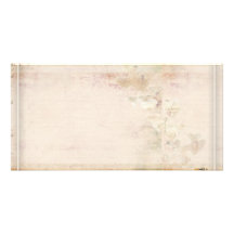 Vintage, old fashioned design personalized photo card