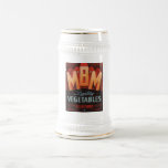 Vintage Old Retro Crate Product Goods Label Veggie Mugs