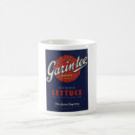 Vintage Old Retro Crate Product Goods Label Veggie Coffee Mugs